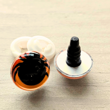 Load image into Gallery viewer, Safety Eyes - Halloween Orange Spider