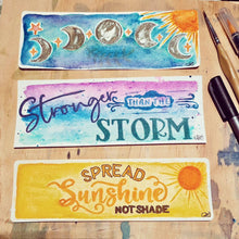 Load image into Gallery viewer, Watercolour Bookmarks