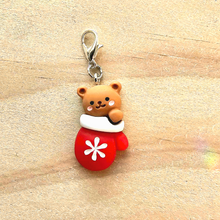 Load image into Gallery viewer, Stitch Markers - Christmas Charm