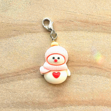 Load image into Gallery viewer, Stitch Markers - Christmas Charm