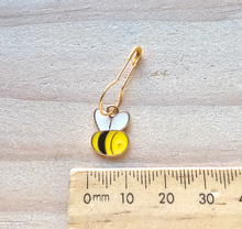 Load image into Gallery viewer, Stitch Markers - Honey & the Bee