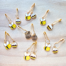 Load image into Gallery viewer, Stitch Markers - Honey & the Bee