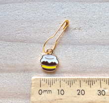 Load image into Gallery viewer, Stitch Markers - Honey & the Bee
