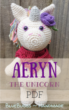 Load image into Gallery viewer, Aeryn the Unicorn - PDF Download Only