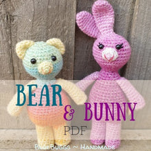 Load image into Gallery viewer, Baby Bear & Bunny - PDF Download Only