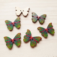 Load image into Gallery viewer, Buttons - Butterflies