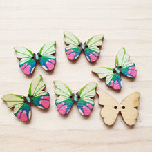 Load image into Gallery viewer, Buttons - Butterflies
