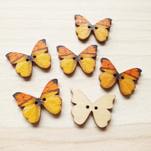 Load image into Gallery viewer, Buttons - Butterflies
