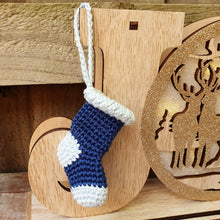 Load image into Gallery viewer, Christmas Crochet: Christmas Stocking Ornament - PDF Download Only