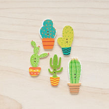 Load image into Gallery viewer, Buttons - Cactus