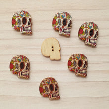 Load image into Gallery viewer, Buttons - Calaveras