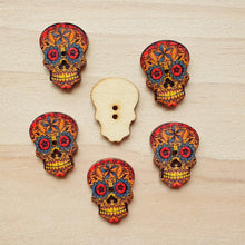 Load image into Gallery viewer, Buttons - Calaveras