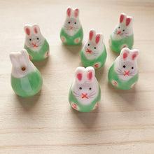 Load image into Gallery viewer, Ceramic Beads - Bunnies