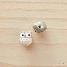 Load image into Gallery viewer, Ceramic Beads - Owls
