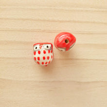 Load image into Gallery viewer, Ceramic Beads - Owls