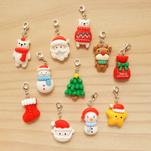Load image into Gallery viewer, Stitch Markers - Christmas Charm