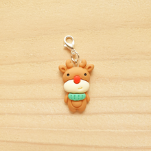 Load image into Gallery viewer, Stitch Markers - Christmas Charm