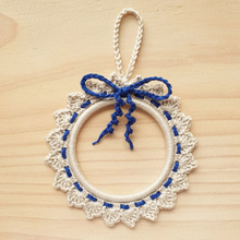 Load image into Gallery viewer, Christmas Wreath Door Dangle - PDF Download Only