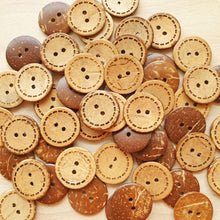 Load image into Gallery viewer, Buttons - Coconut