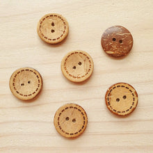 Load image into Gallery viewer, Buttons - Coconut