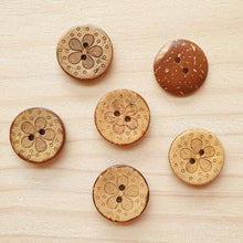 Load image into Gallery viewer, Buttons - Coconut