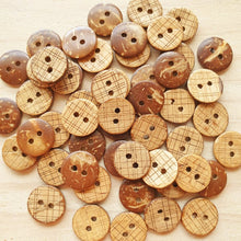 Load image into Gallery viewer, Buttons - Coconut