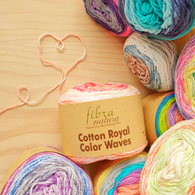 Load image into Gallery viewer, Fibra Natura - Cotton Royal Colour Waves
