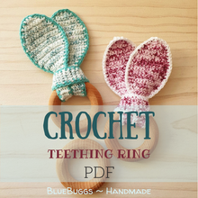 Load image into Gallery viewer, Crochet Teething Ring - PDF Download Only