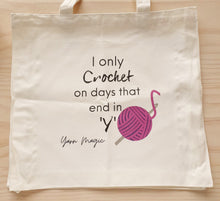 Load image into Gallery viewer, Yarn Magic Designed Tote Bags