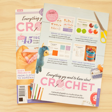 Load image into Gallery viewer, Bookazine - Everything you Need to Know about Crochet
