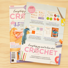 Load image into Gallery viewer, Bookazine - Everything you Need to Know about Crochet