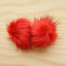 Load image into Gallery viewer, Faux Fur Pom Pom - Elastic 6cm