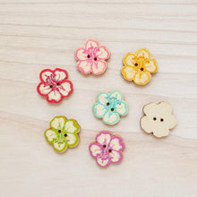 Load image into Gallery viewer, Buttons - Summer Flowers