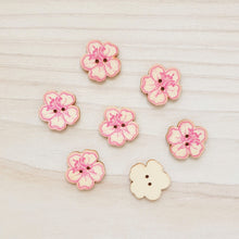 Load image into Gallery viewer, Buttons - Summer Flowers