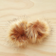 Load image into Gallery viewer, Faux Fur Pom Pom - Elastic 6cm