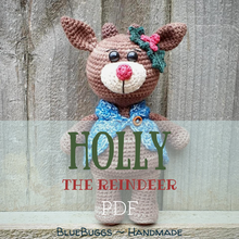 Load image into Gallery viewer, Holly the Reindeer - PDF Download Only