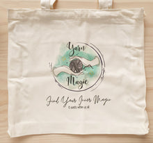 Load image into Gallery viewer, Yarn Magic Designed Tote Bags