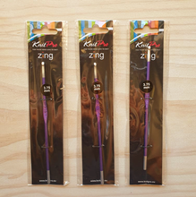 Load image into Gallery viewer, KnitPro Zing Crochet Hooks