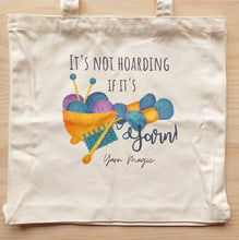 Load image into Gallery viewer, Yarn Magic Designed Tote Bags