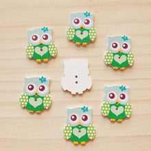 Load image into Gallery viewer, Buttons - Owls Lge