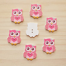 Load image into Gallery viewer, Buttons - Owls Lge