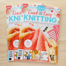 Load image into Gallery viewer, Bookazine - Quick and Easy Knitting