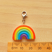 Load image into Gallery viewer, Stitch Markers - Rainbow Sparkle