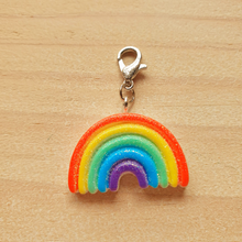Load image into Gallery viewer, Stitch Markers - Rainbow Sparkle