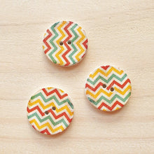 Load image into Gallery viewer, Buttons - Retro Wood Mixed