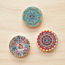 Load image into Gallery viewer, Buttons - Retro Wood Mixed