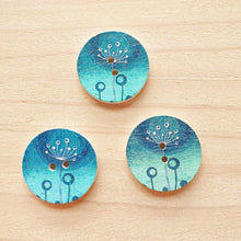 Load image into Gallery viewer, Buttons - Retro Wood Mixed