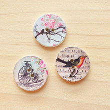 Load image into Gallery viewer, Buttons - Retro Wood Mixed