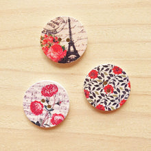 Load image into Gallery viewer, Buttons - Retro Wood Mixed