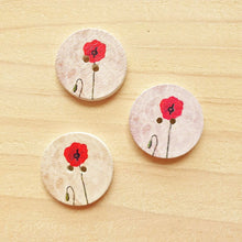 Load image into Gallery viewer, Buttons - Retro Wood Mixed